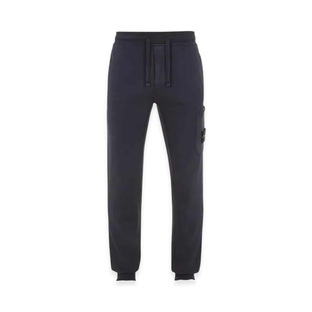 Stone Island 64551 Cotton Fleece Cargo Pants - 24SS "Blue"