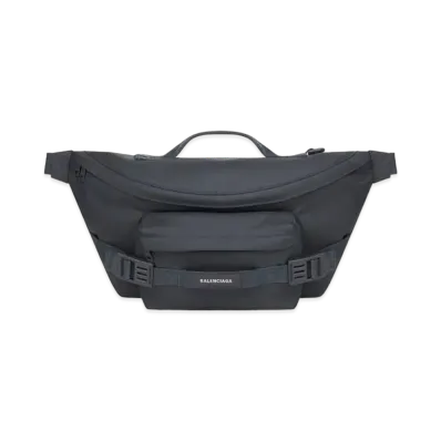 BALENCIAGA Army Large Beltbag "Gray&Silver"