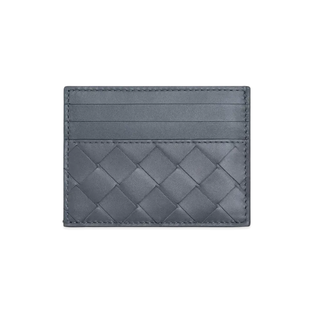 Bottega Veneta Credit Card Holder "Thunder"