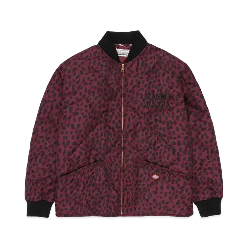 WACKO MARIA Dickies / Quiliting Jacket "Leopard"