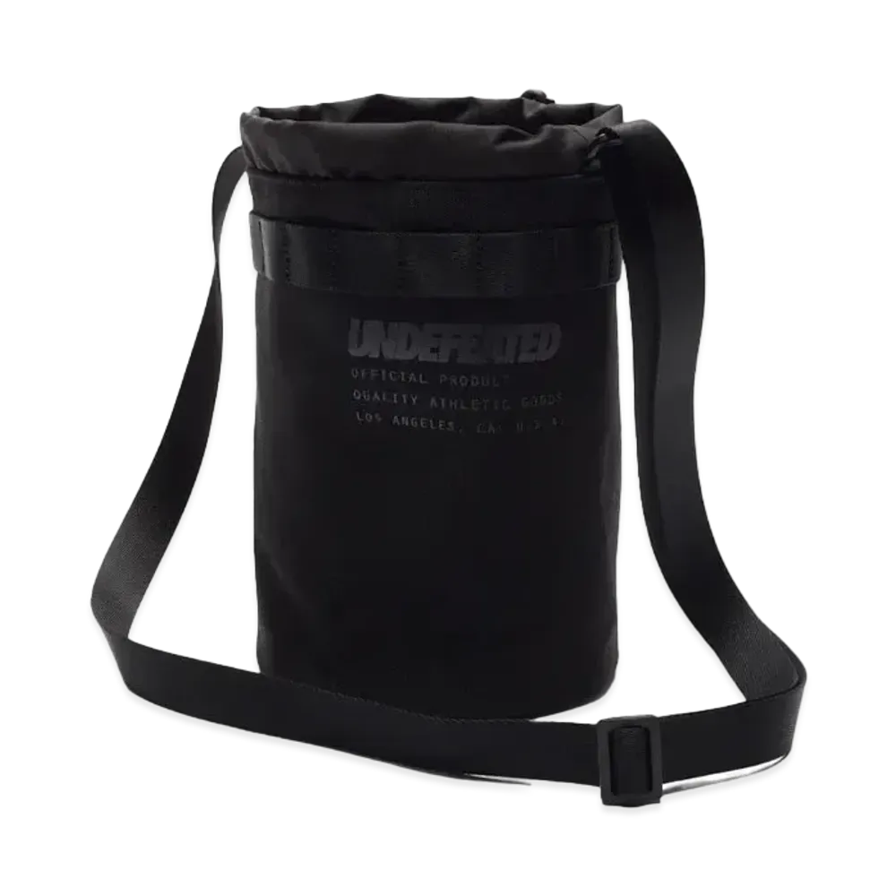 UNDEFEATED Cordura Round Shoulder Bag "Black"