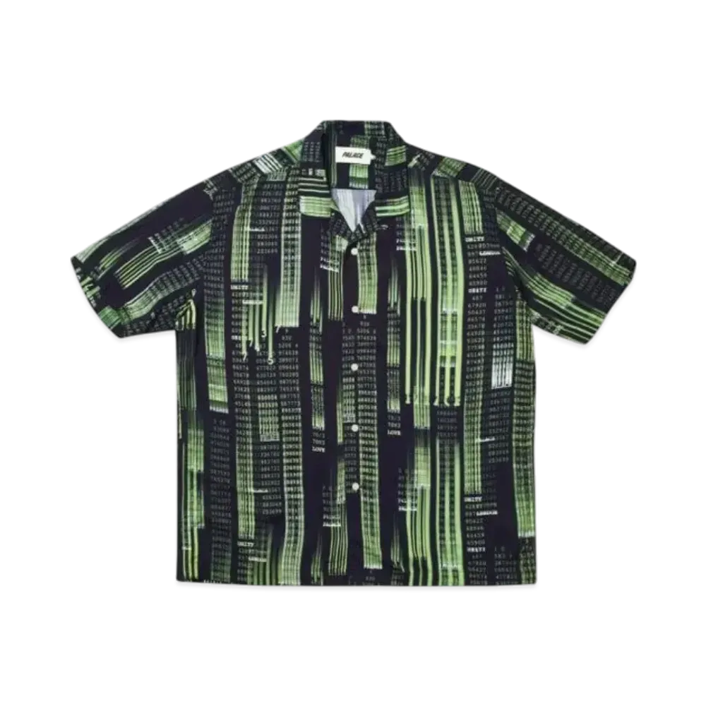 PALACE Matrix Shirt "Black Green"