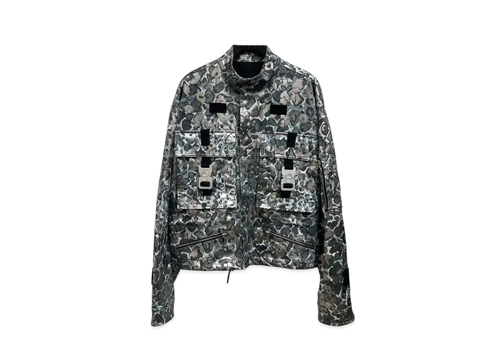 Dior Men's Roller Coaster Buckle Panther Blouson "Gray/Silver"