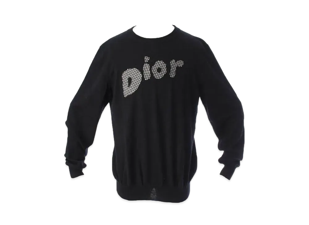 Dior Logo Patch Sweater "Black"