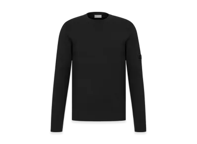 Dior Patch Sweater Punto Milano Wool "Black"