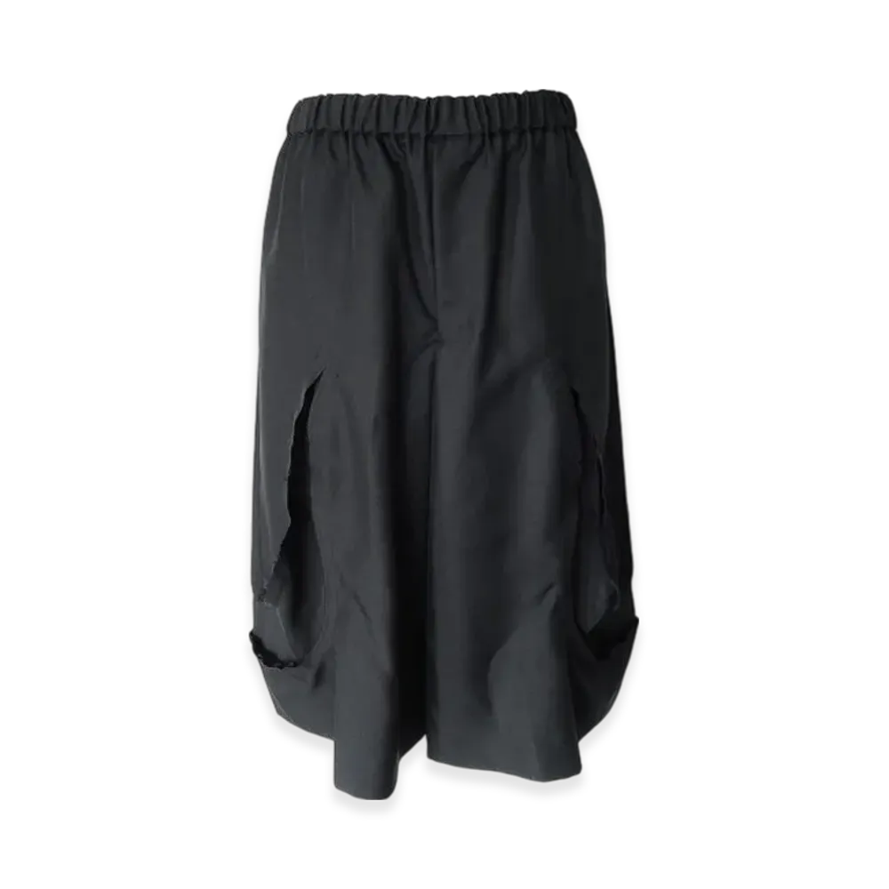 BLACK COMME des GARCONS Polyester Gabardine "Black"
