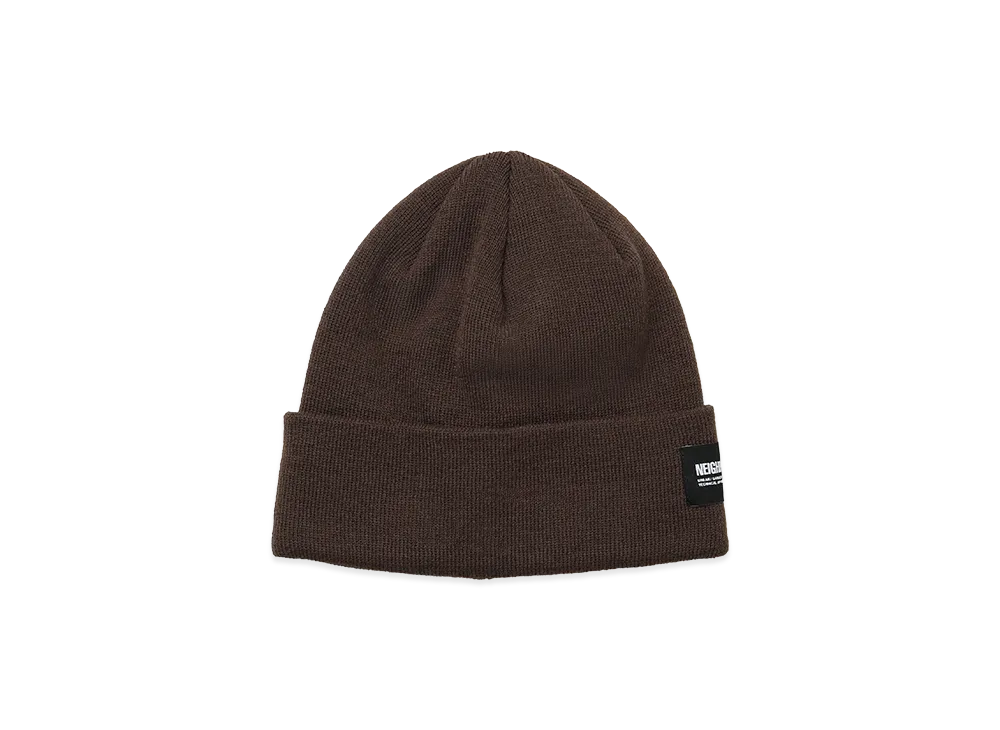 NEIGHBORHOOD Beanie "Brown"