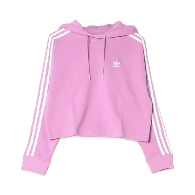 adidas Adicolor Three Stripes Short Parka "Purple"