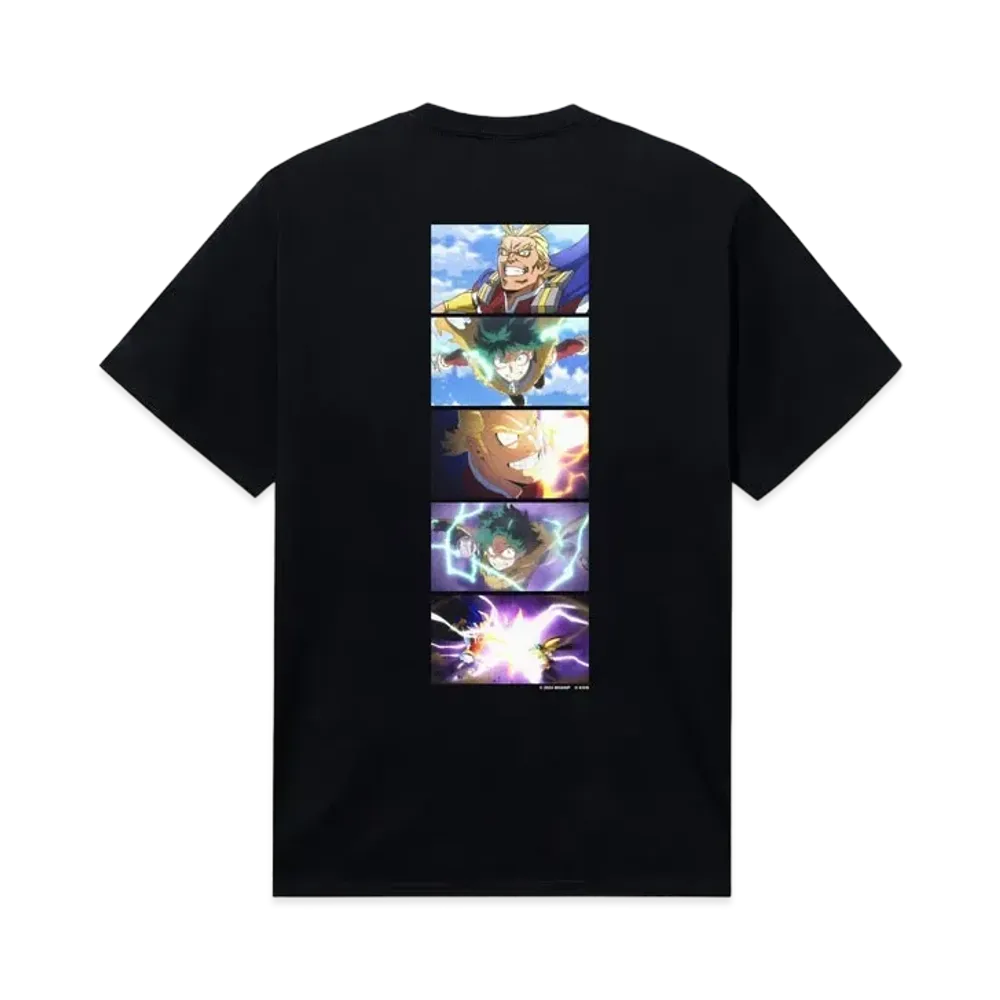 ANTI SOCIAL SOCIAL CLUB x MY HERO ACADEMIA Dark Might Tee "Black"