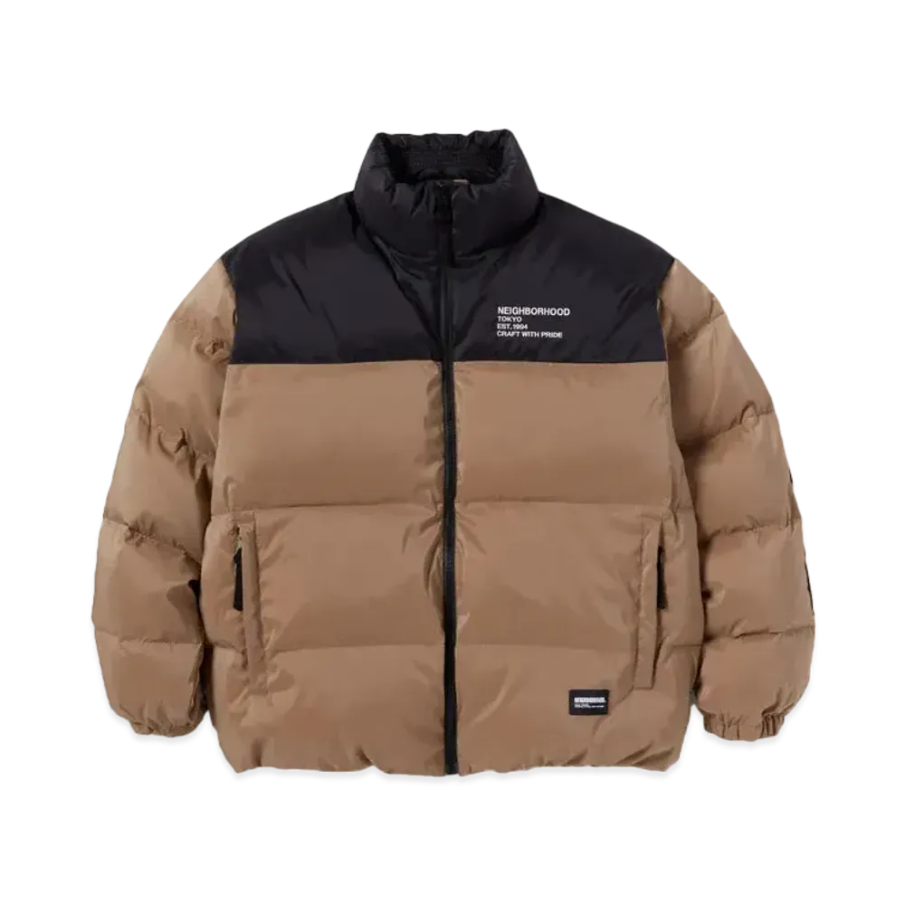 NEIGHBORHOOD Classic Down Jacket "Beige"