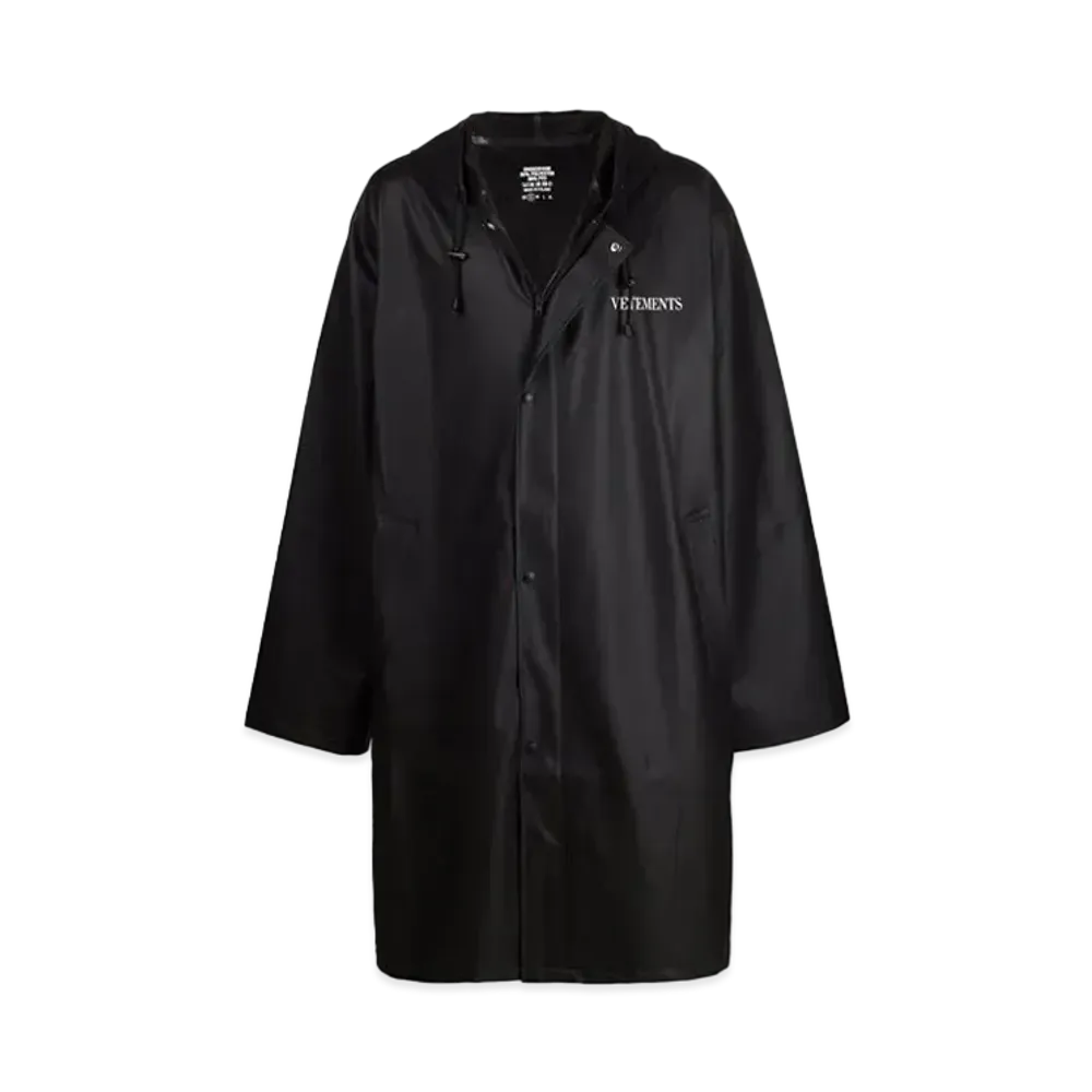 VETEMENTS VETEMENTS Logo Rain Court "Black"