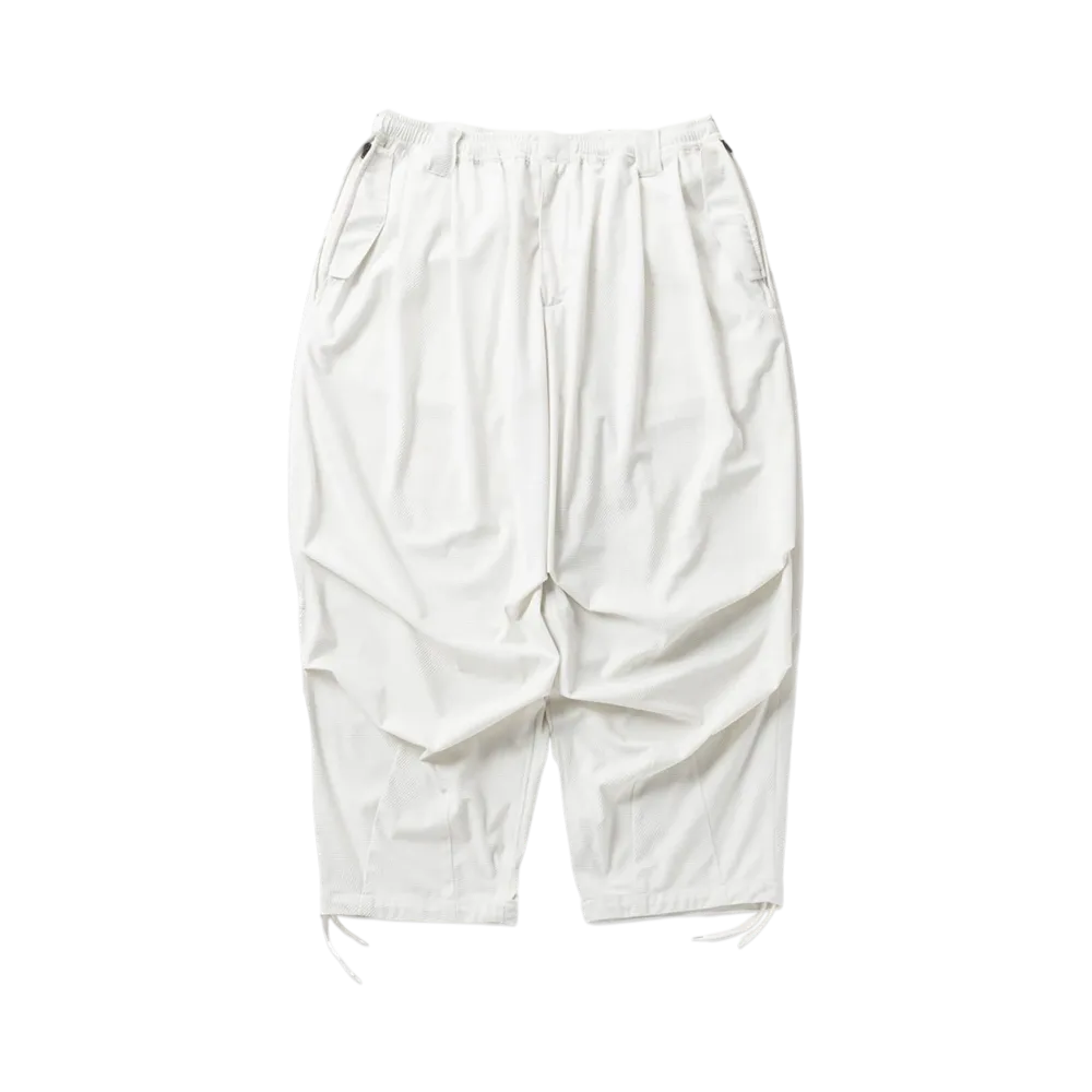 TIGHTBOOTH Geometric Cord Snow Pants "White"
