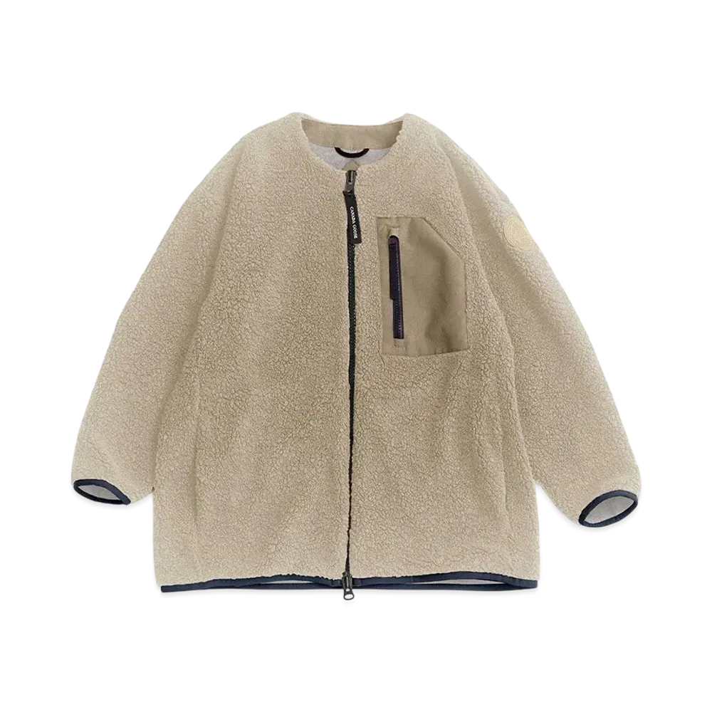 CANADA GOOSE Deacon Fleece Jacket "LightTan"