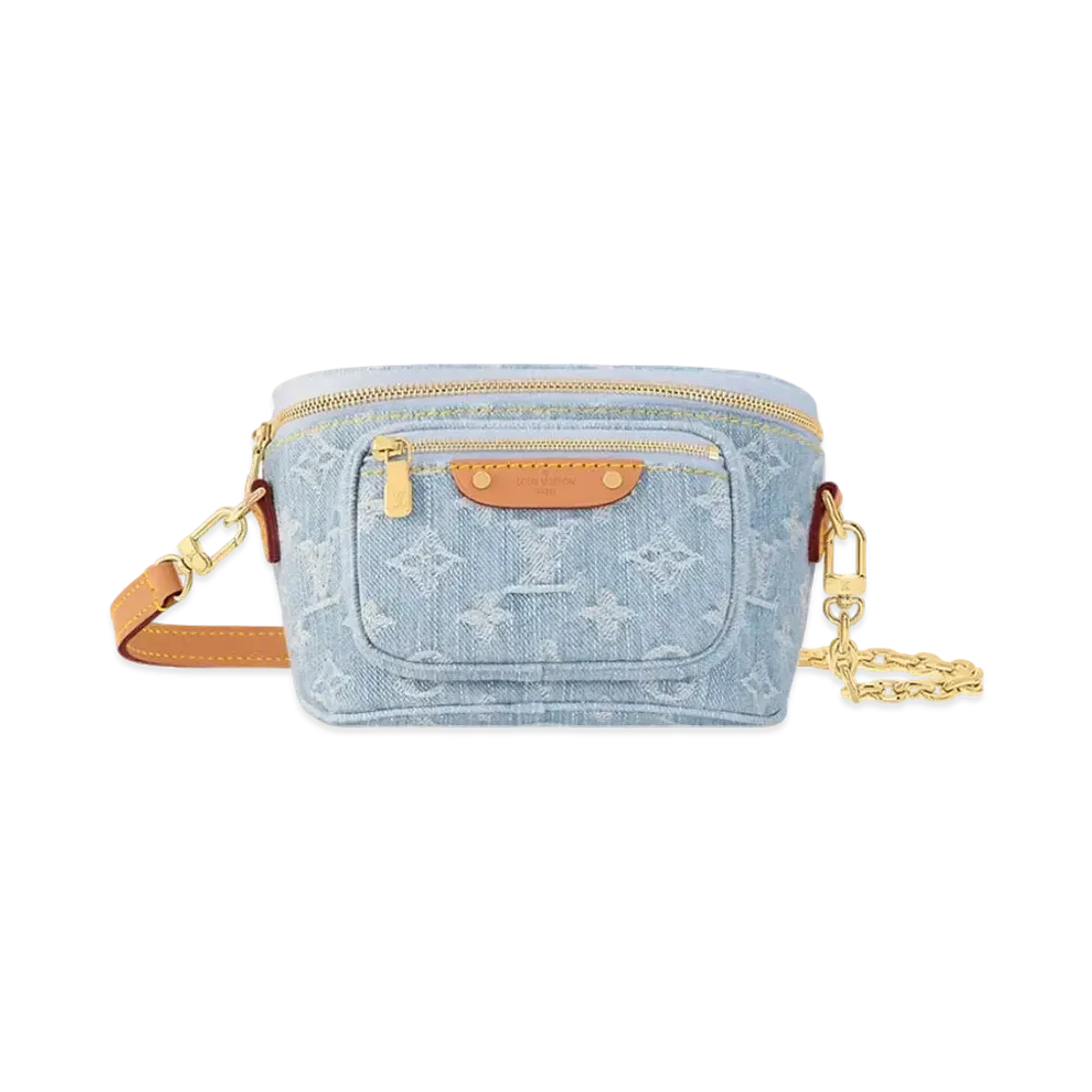 Louis Vuitton Mini Bumbag Monogram Denim "Sky Denim"