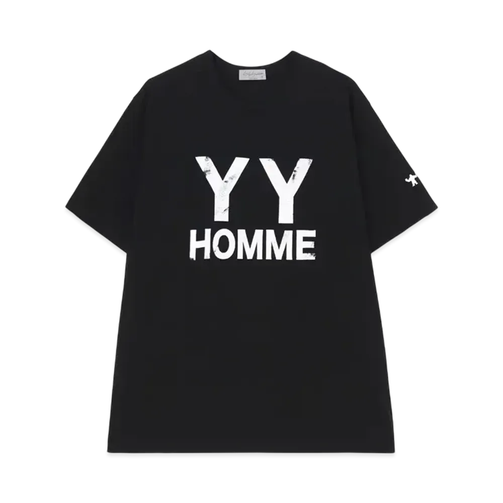 Yohji Yamamoto POUR HOMME T-Shirt "Black" HS-T90-989-2S24