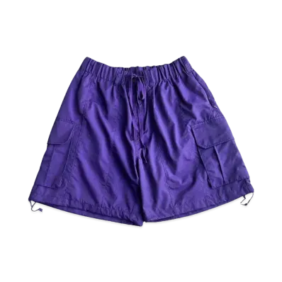 BALLSY.BROTHERS amphibious military shorts "Purple"