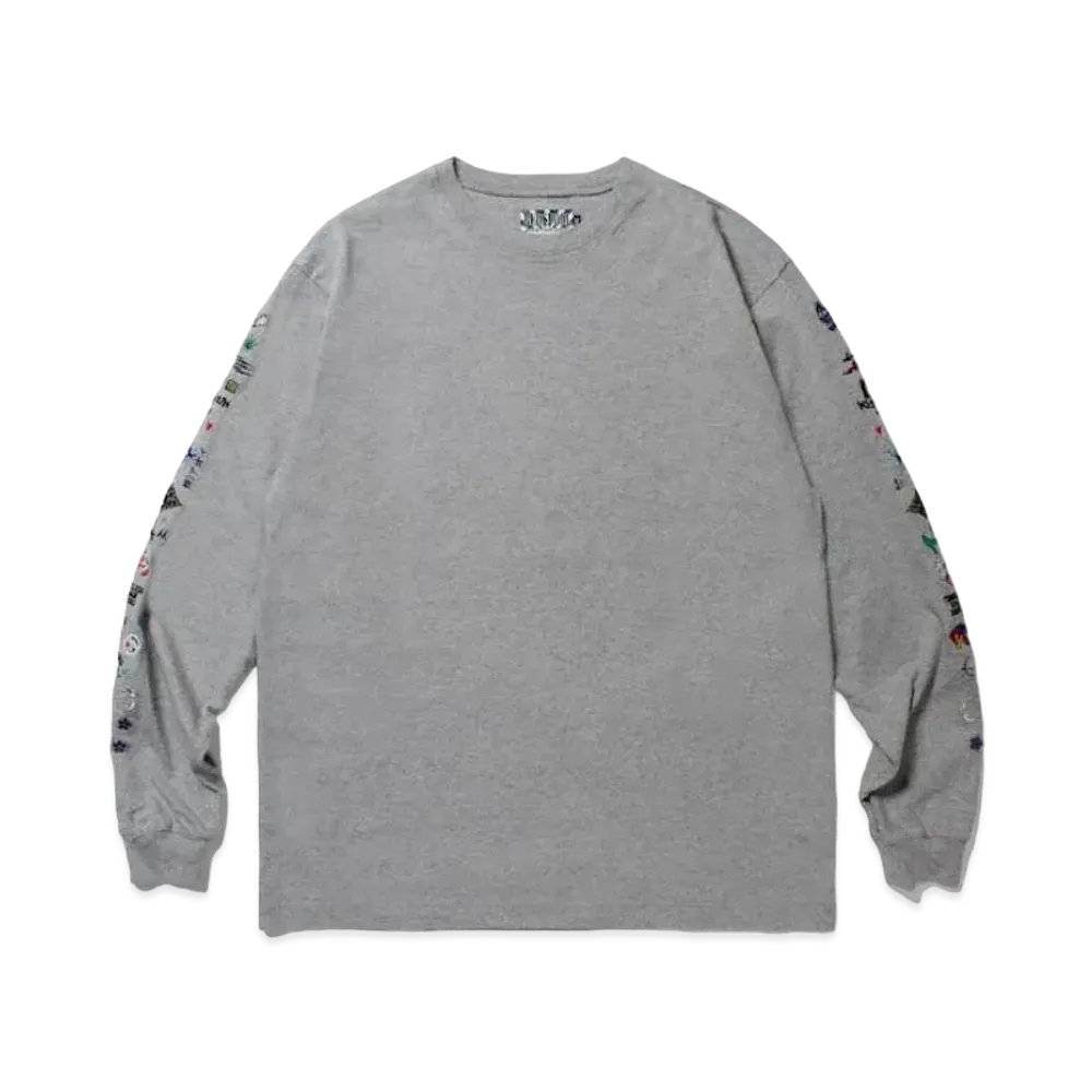 APHRODITEGANG Aoi Industry x Budspool Aoi Icons L/S T-Shirt "Grey"