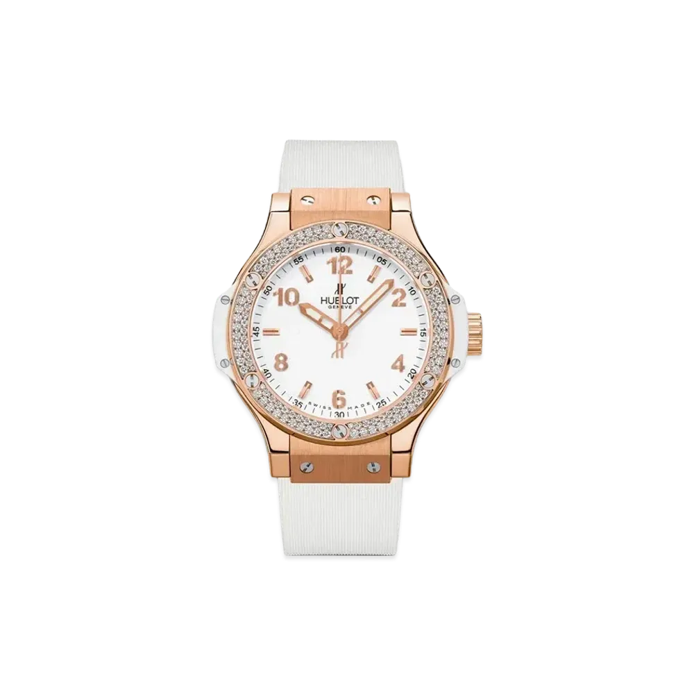 HUBLOT Big Bang Gold White Diamonds 38mm