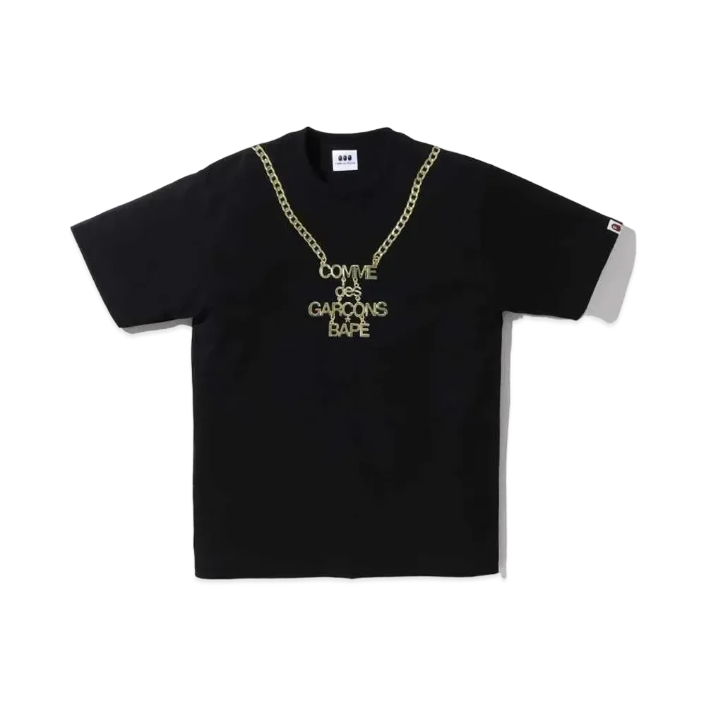 A BATHING APE CDG OSAKA TEE #2 "Black"