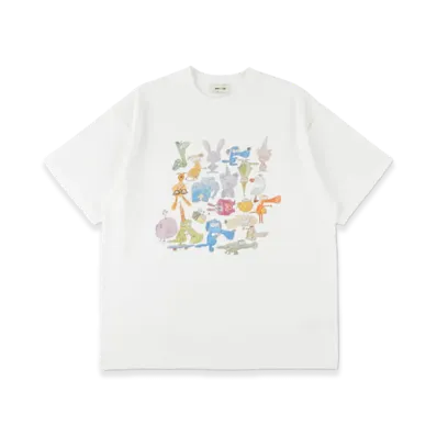 WIND AND SEA x MATTHEW LANGILLE Characters Tee "White"