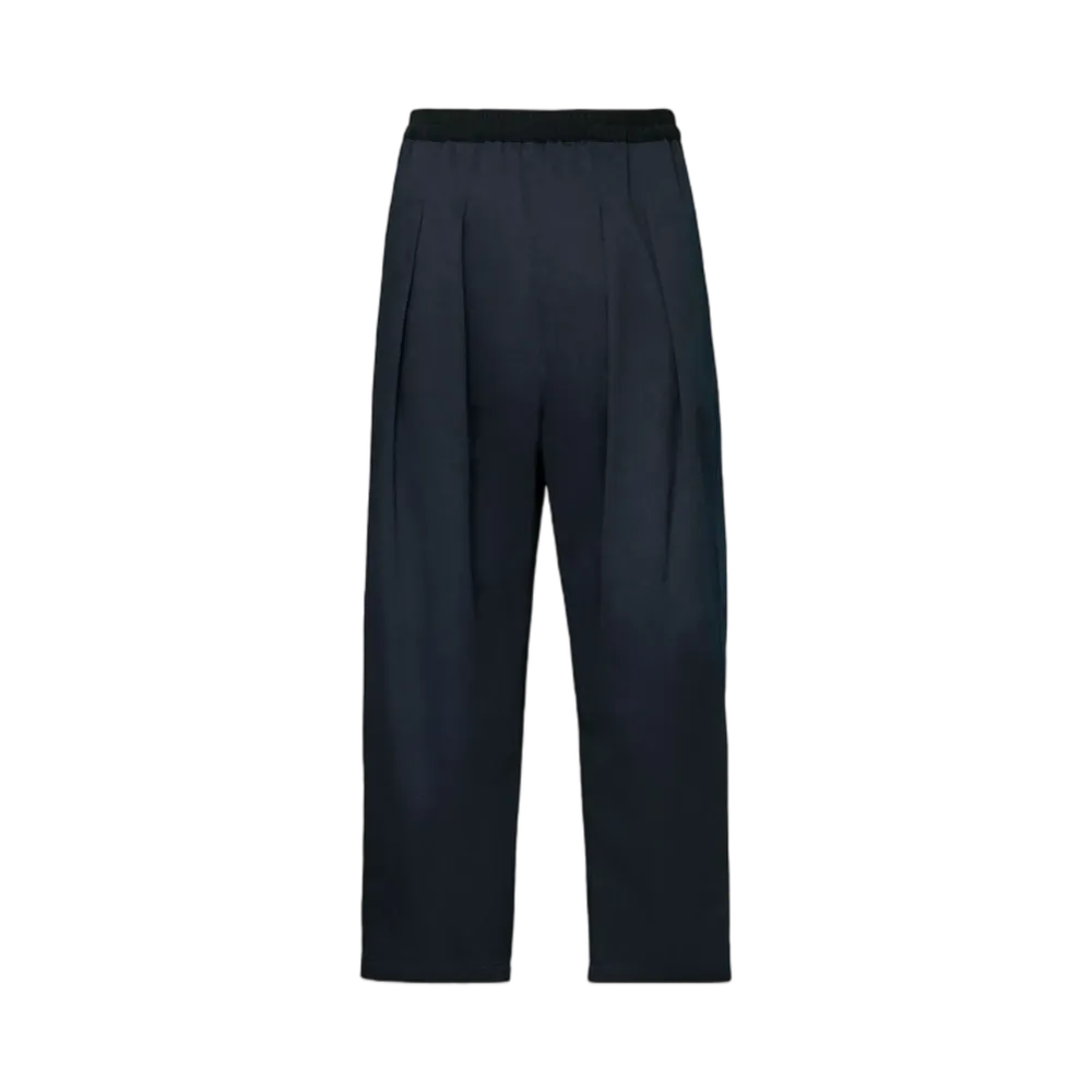 Maison Margiela Men's Cotton Trousers "Dark Blue"