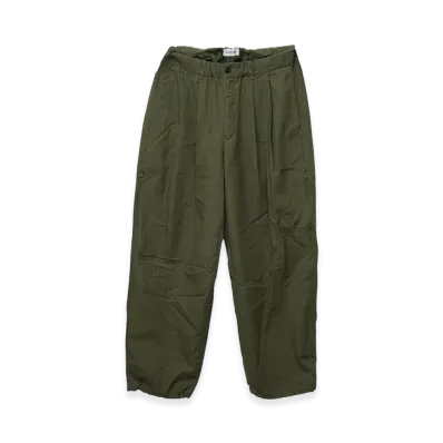 ALOUND Ripstop Tuck Pants "Olive Drab"