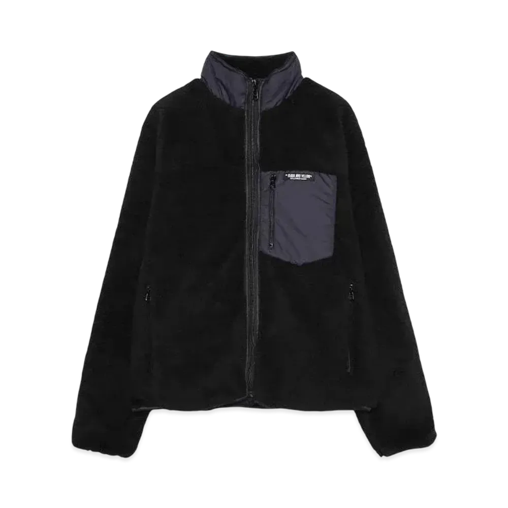 RATS ZIP FLEECE "BLACK"
