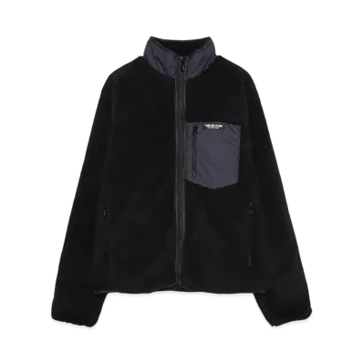 RATS ZIP FLEECE "BLACK"