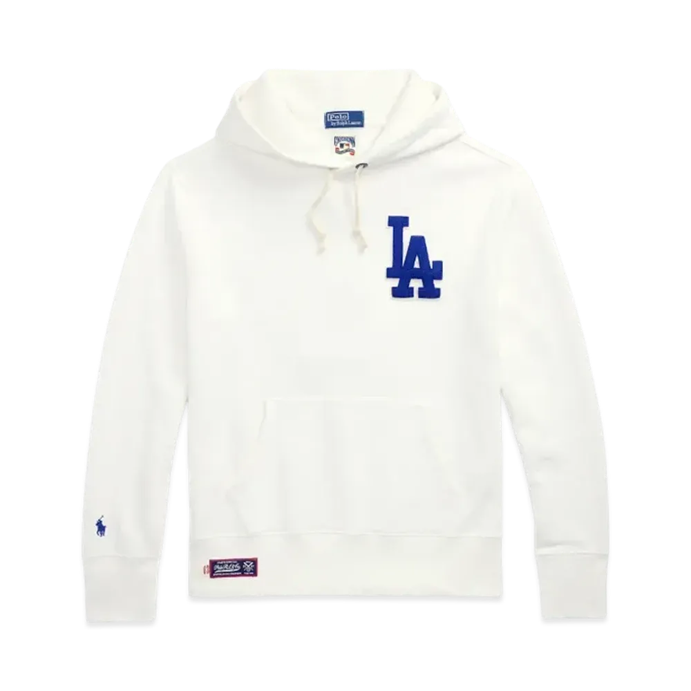 Polo Ralph Lauren x MLB Dodgers Fleece Hoodie "White"