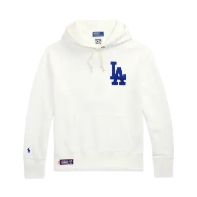 Polo Ralph Lauren x MLB Dodgers Fleece Hoodie "White"