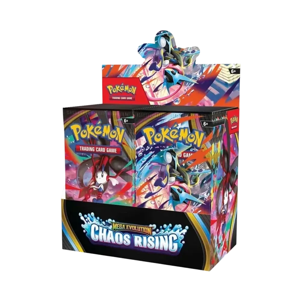 ポケモンカードゲームMEGA(英語版)メガエボリューション「カオスライジング ディスプレイボックス」ボックス