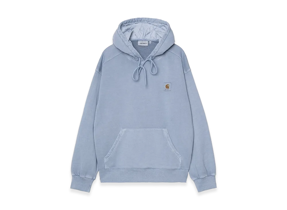 Carhartt WIP Hooded Nelson Sweat "Gentle Blue(Garment Dyed)"