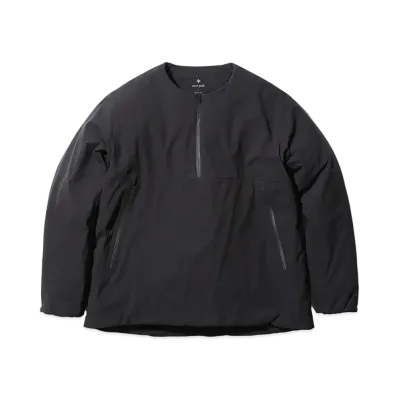 snow peak Stretch 2L Warm Pullover "Black"