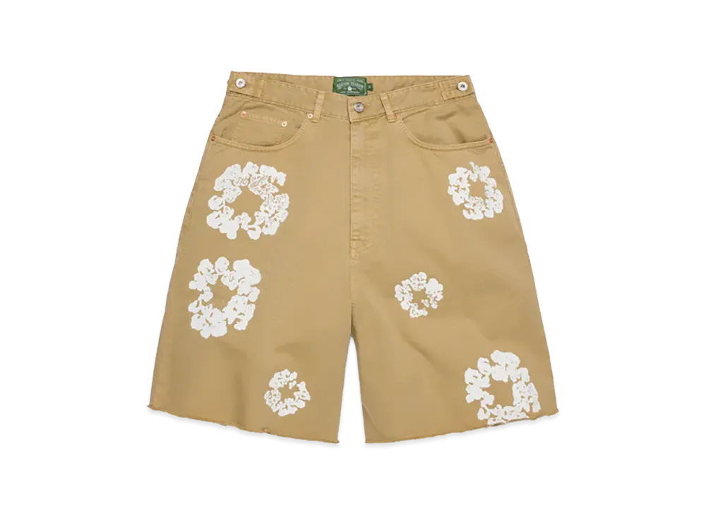 DENIM TEARS Cotton Wreath Chino Short "Khaki"
