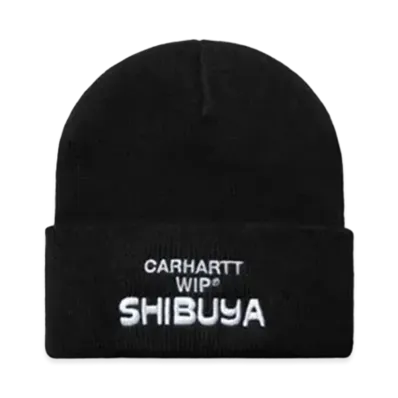 Carhartt Wip Shibuya Opening Short Watch Hat "Black"