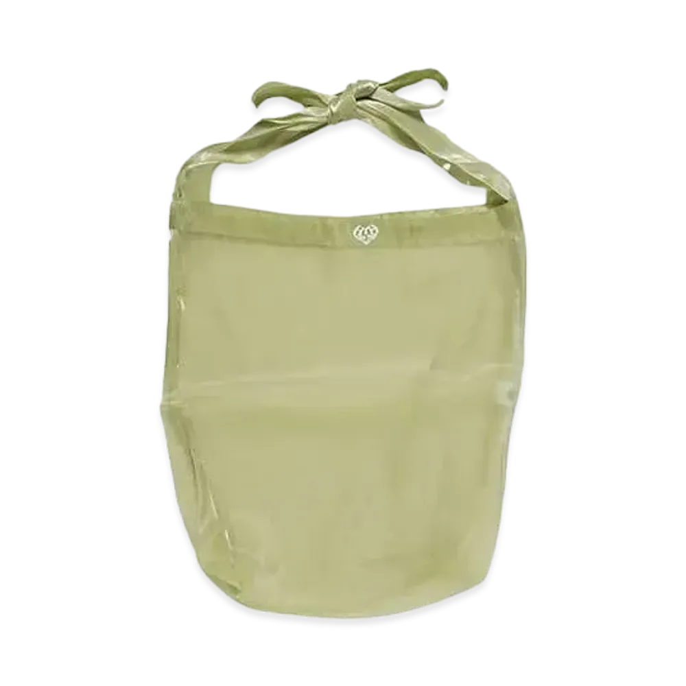 HTH See-through tote bag "Green"
