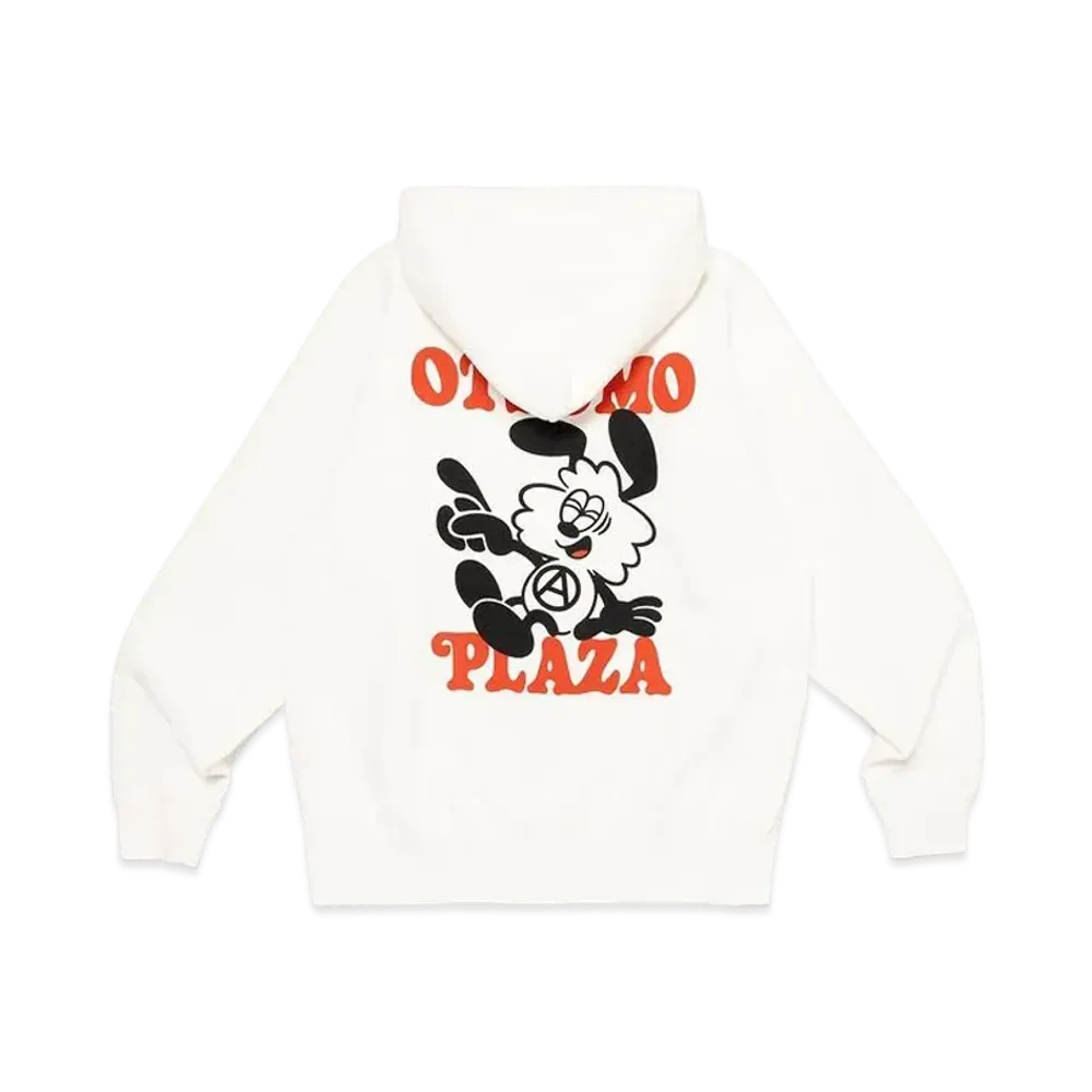 OTSUMO PLAZA Exclusive Item Otsumo Plaza Zip Hoodie "White"