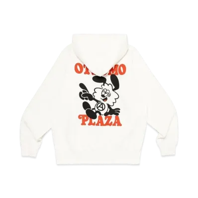 OTSUMO PLAZA Exclusive Item Otsumo Plaza Zip Hoodie "White"