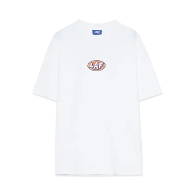 LFYT OVAL LAF TEE "WHITE"
