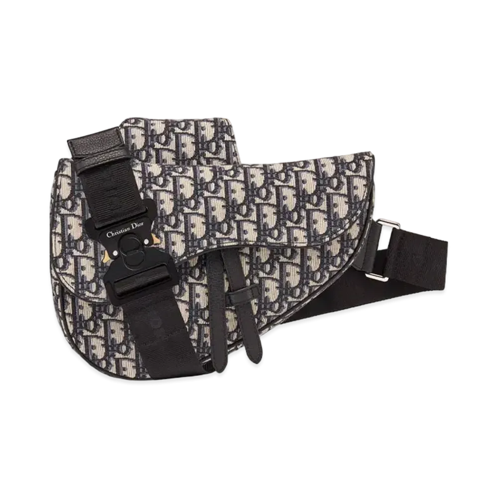 Dior Saddle Bag Dior Oblique Jacquard "Beige"