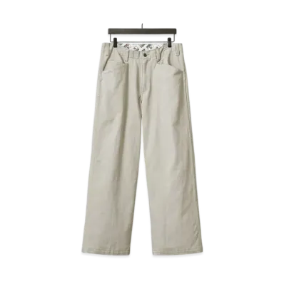 BEN DAVIS Extra Wide Work Pants "Ivory"
