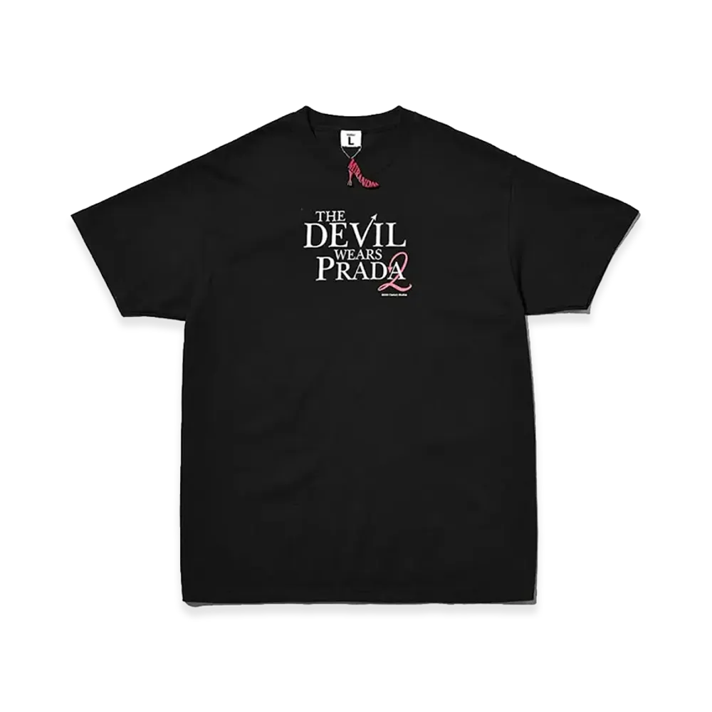 weber x The Devil Wears Prada2 T shirt with Key Chain (Miranda) "Black"