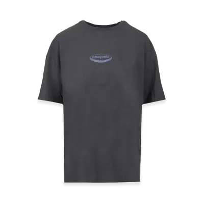 Patagonia Women's Oval Logo T-Shirt "Blue"