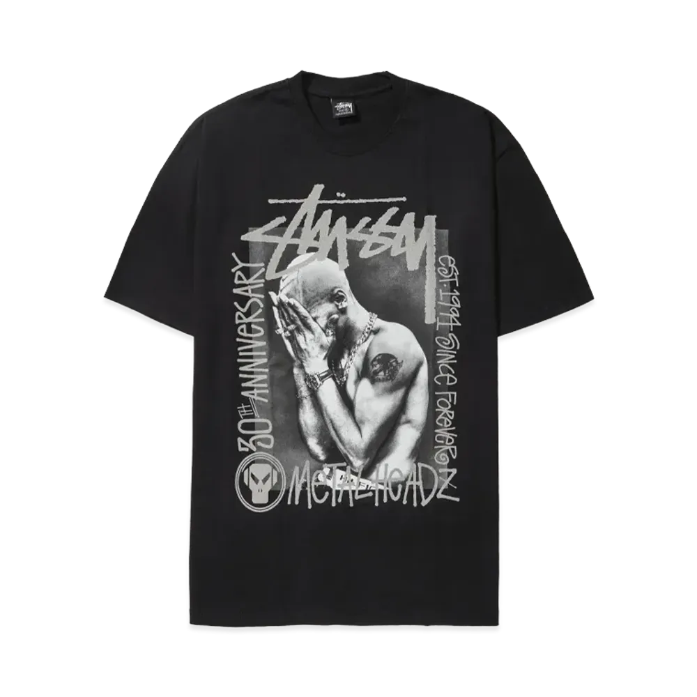 Stussy x Goldie Metalheadz 30 Tee "Black"