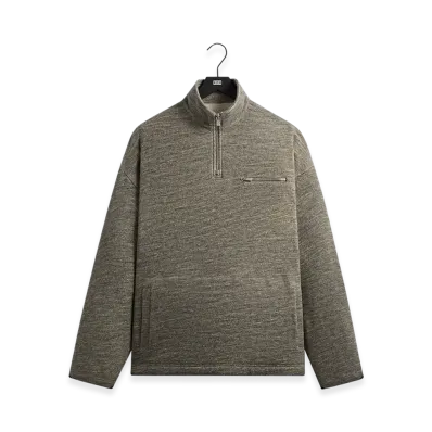 Kith &Kin Gene Quarter Zip Pullover "Medium Heather Grey"