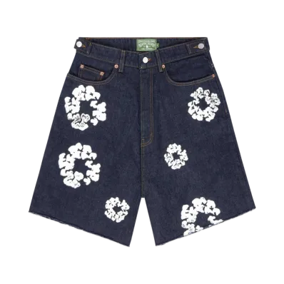 DENIM TEARS The Cotton Wreath Jean Short "Selvedge"