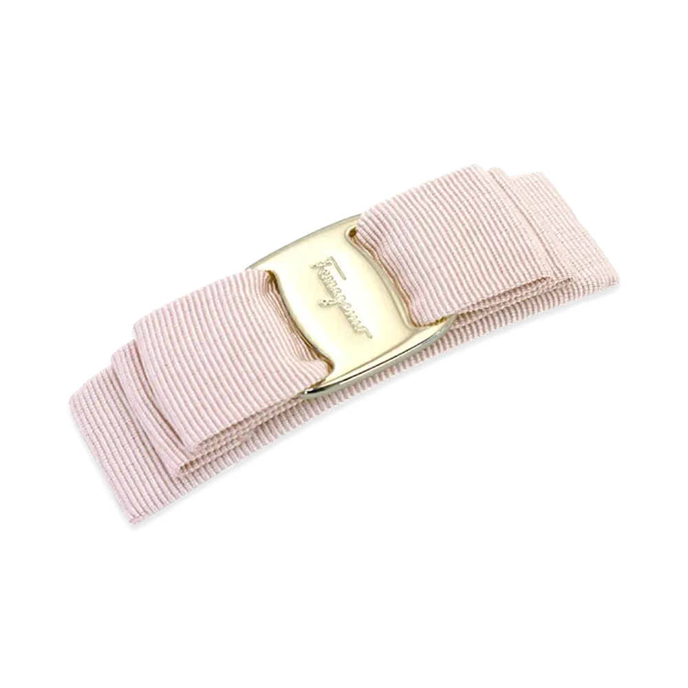 Salvatore Ferragamo Ribbon Hair Clip "Macaron"