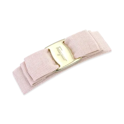 Salvatore Ferragamo Ribbon Hair Clip "Macaron"