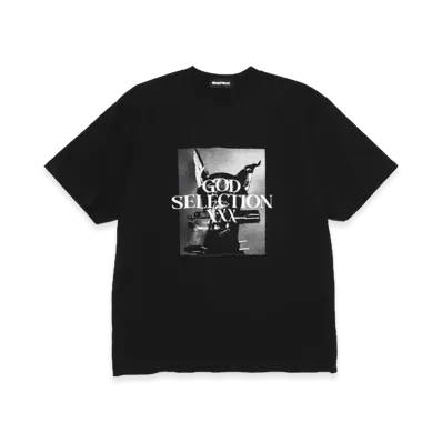 GOD SELECTION XXX Doberman & Gun Logo Photo Tee GX-S26-ST-16 "Black"