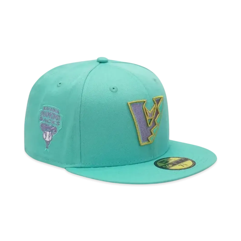 NEW ERA x THE CAP 59Fifty 'Serpiente Pack' Arizona Diamondbacks "Blue Tint/Lavender"